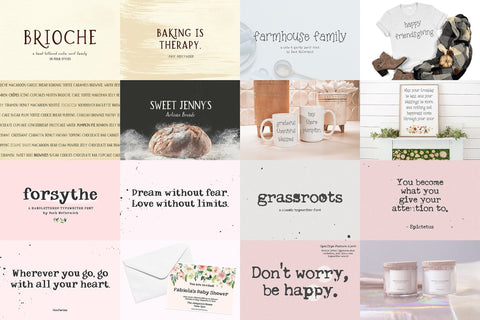 The Typewriter Font Bundle Font Beck McCormick 