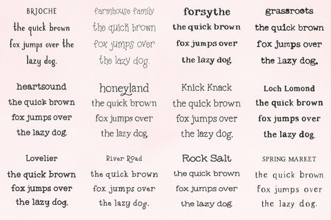The Typewriter Font Bundle Font Beck McCormick 