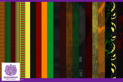 The Undead Zone Papers Digital Pattern QueenBrat Digital Designs 