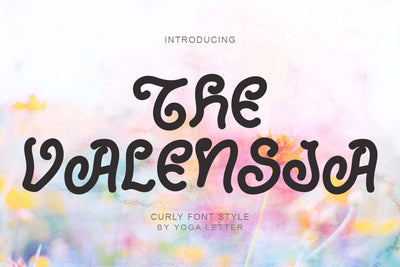 The Valensia Font Prasetya Letter 