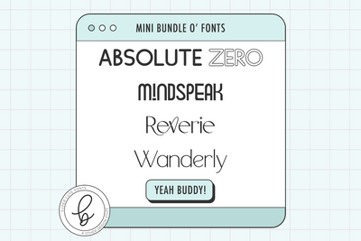 The Versatile Sans Font Mini Bundle Font Beck McCormick 