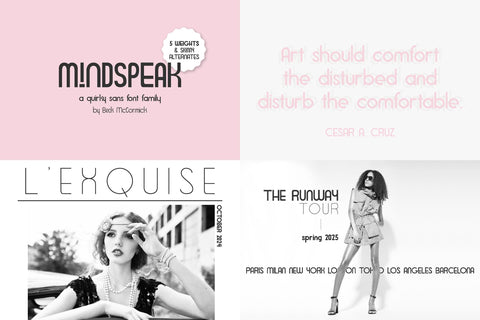 The Versatile Sans Font Mini Bundle Font Beck McCormick 
