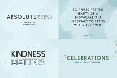 The Versatile Sans Font Mini Bundle Font Beck McCormick 