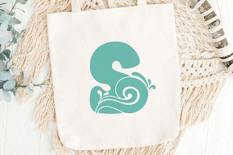 The Wave - Groovy decorative font Font AnningArts Design 