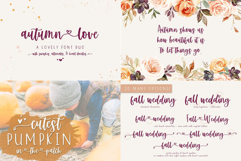 The Wedding Font Bundle Font Beck McCormick 