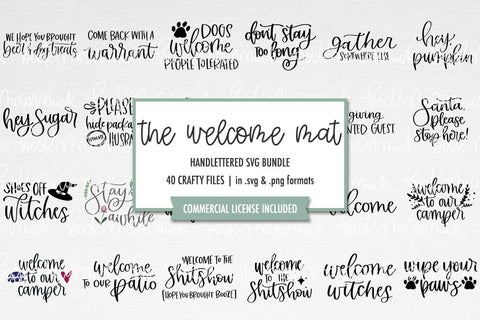 The Welcome Mat SVG Bundle SVG Beck McCormick 
