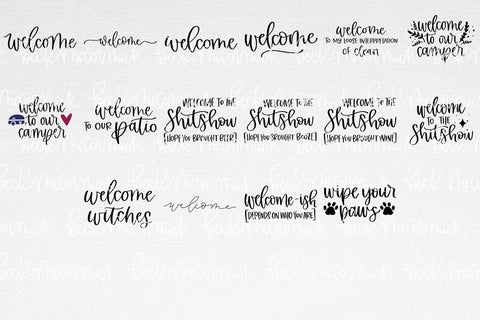The Welcome Mat SVG Bundle SVG Beck McCormick 