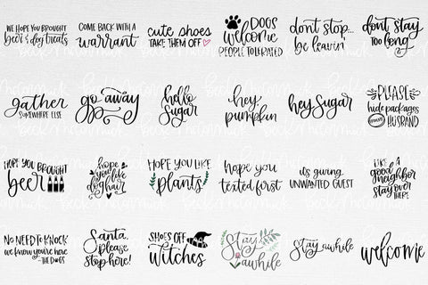 The Welcome Mat SVG Bundle SVG Beck McCormick 