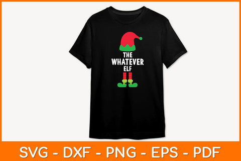 The Whatever ELF Christmas Svg Design SVG artprintfile 