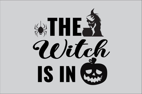 The Witch Is In SVG Rafiqul20606 
