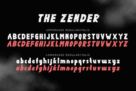 The Zander Font Prasetya Letter 