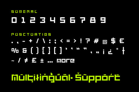 Themiru - Futuristic Tech Font Font twinletter 
