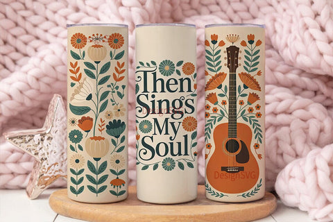 Then Sings My Soul 20oz Tumbler Sublimation DesignSVG 