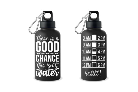 There is a Good Chance - Water Tracker SVG Cut File SVG CraftLabSVG 