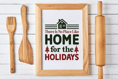 There Is No Place Like Home For The Holidays SVG Angelina750 