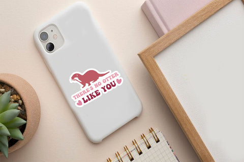 Theres no otter like you Png Sticker Design SVG Designangry 