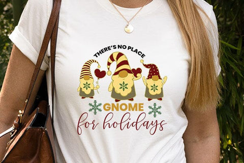 Theres No Place Gnome For Holidays SVG Angelina750 