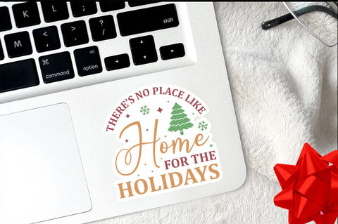 Theres no place like home for the holidays Png Sticker Design SVG Designangry 