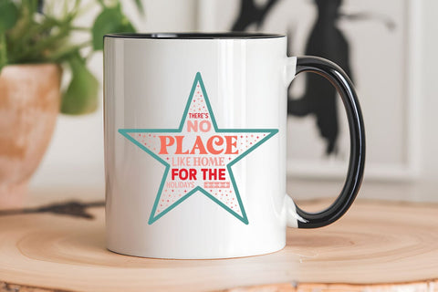 Theres no place like home for the holidays SVG Angelina750 