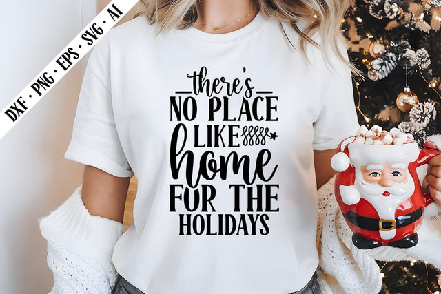 there's no place like home for the holidays Svg, Christmas Svg Designs SVG shah alam 