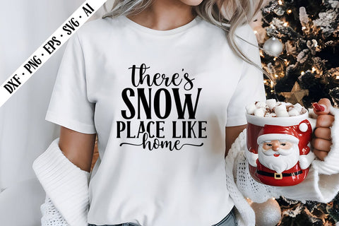 There's Snow Place Like Home Svg, Christmas Svg Designs SVG shah alam 