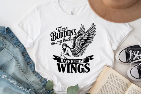 These burdens on my back SVG Angelina750 