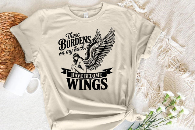 These burdens on my back SVG Angelina750 