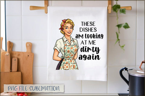 These dishes are looking at me dirty again Towel Sublimation Shetara Begum 