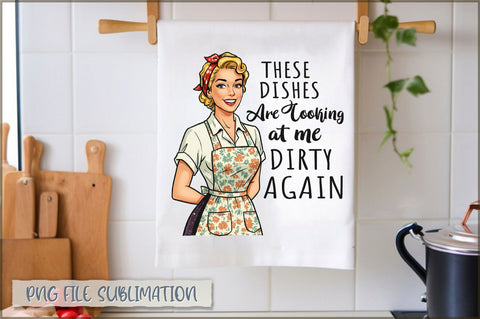 These dishes are looking at me dirty again Towel Sublimation Shetara Begum 