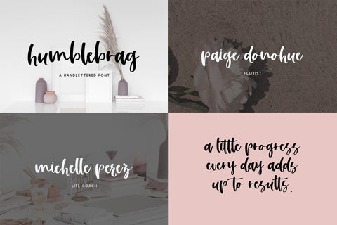 Thick Handwriting Font Mini Bundle Font Beck McCormick 