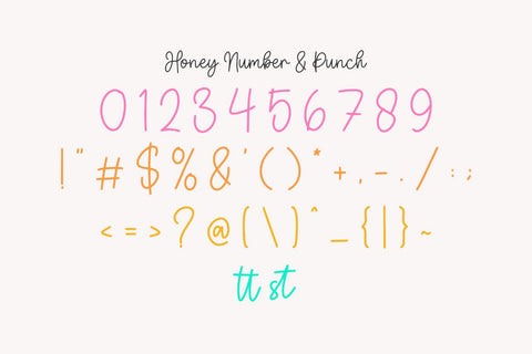 Thick Honey - Playful Quirky Duo Font Masyafi Studio 