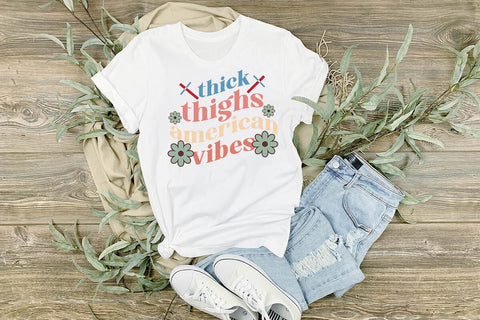 thick thighs american vibes SVG Angelina750 
