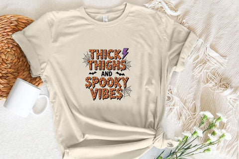 Thick Thighs And Spooky Vibes SVG Angelina750 