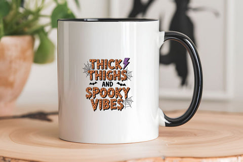 Thick Thighs And Spooky Vibes SVG Angelina750 