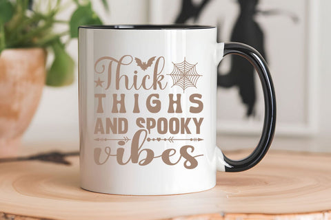 Thick thighs and spooky vibes SVG Angelina750 