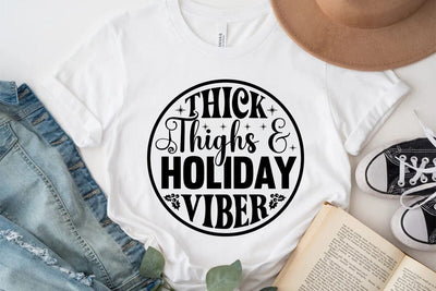 Thick Thighs & Holiday Viber SVG Angelina750 