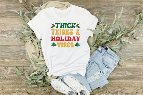 Thick thighs & holiday vibes SVG Angelina750 