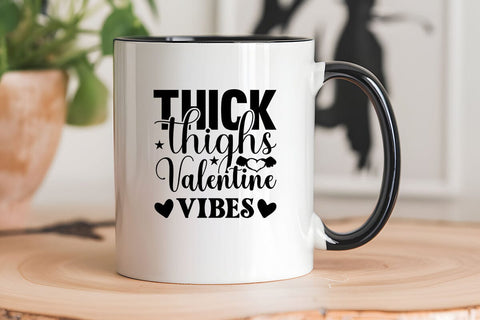 Thick thighs valentine vibes SVG Angelina750 