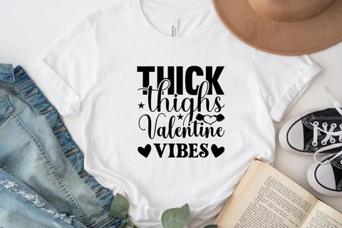 Thick thighs valentine vibes SVG Angelina750 