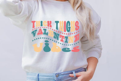 Thick thighs valentine vibes SVG Angelina750 