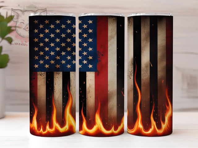 Thin Red Line Firefighter Tumbler, First Responder Tumbler, Firefighter Support Design, Red Line Pattern, Fire Wife Template, Emergency Services Gift, Firefighter Appreciation Sublimation Lara' s Designs 