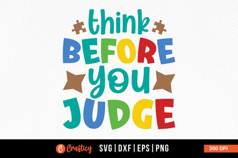 Think before you judge SVG Design SVG Designangry 