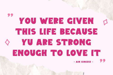 Think Pink - Cute Display Font Font Masyafi Studio 