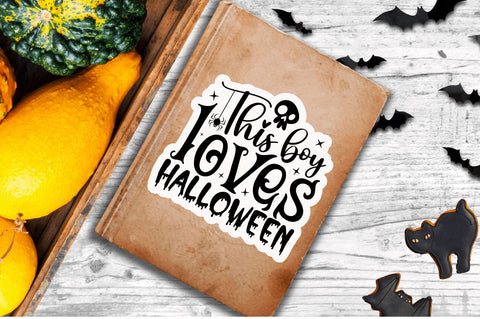 This boy loves Stickers Design Sublimation Regulrcrative 