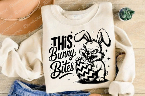 This Bunny Bites SVG Design SVG Regulrcrative 