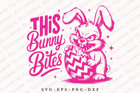 This Bunny Bites SVG Design SVG Regulrcrative 
