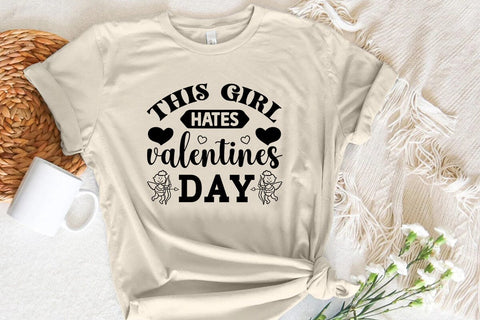 This girl hates valentines day SVG Angelina750 