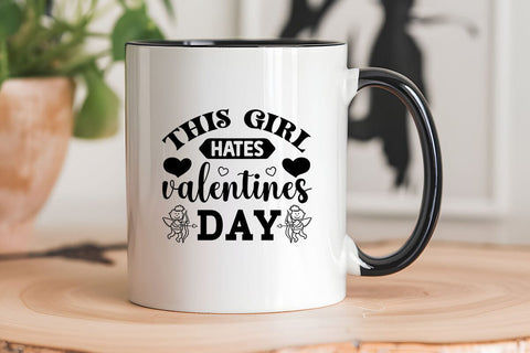 This girl hates valentines day SVG Angelina750 
