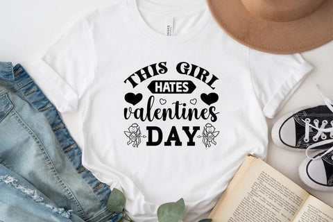 This girl hates valentines day SVG Angelina750 