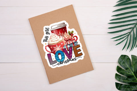 This girl love Sticker Design Sublimation Regulrcrative 